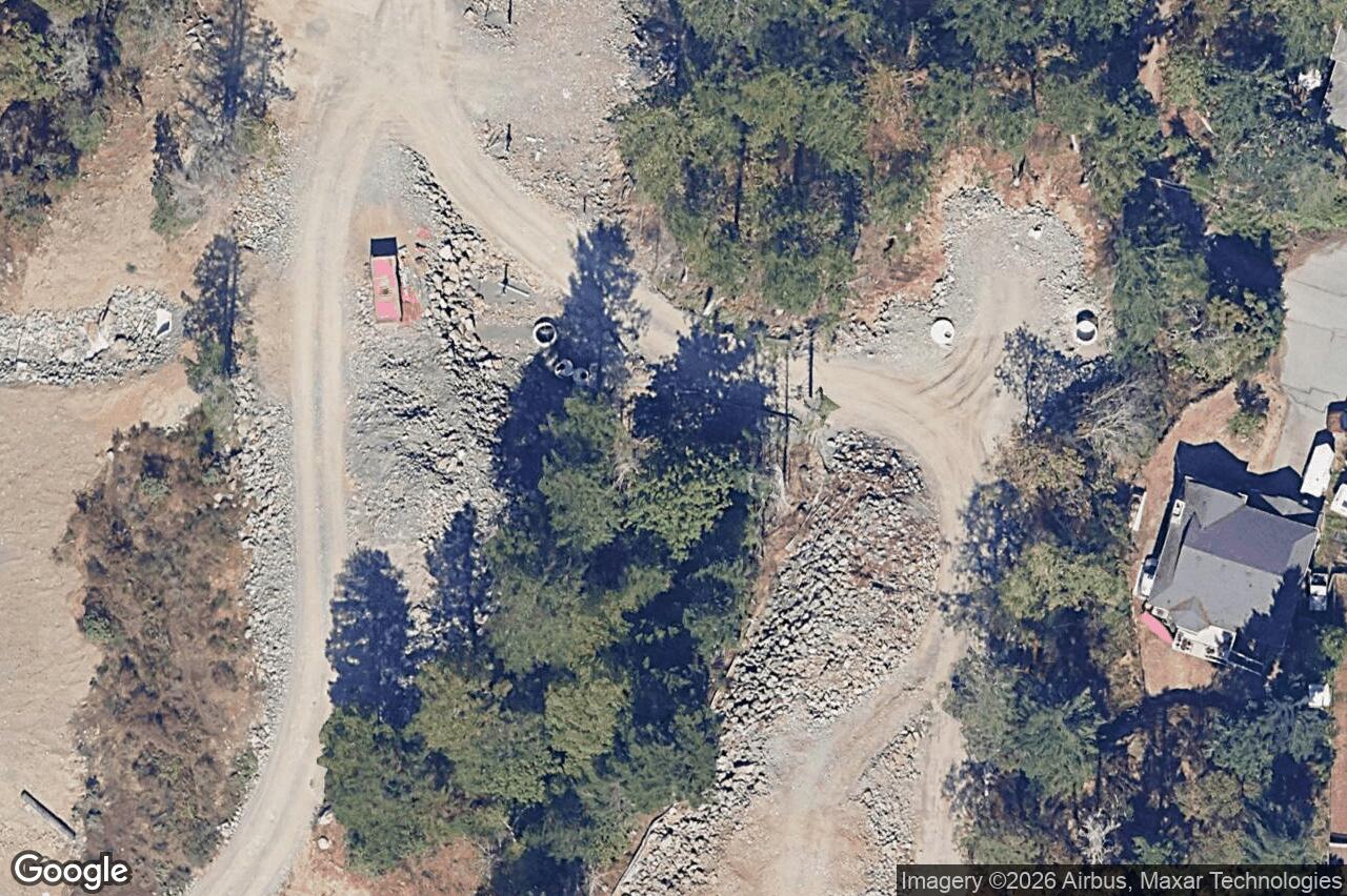 Aerial view of Lot 47 Madrona Ridge, Langford
