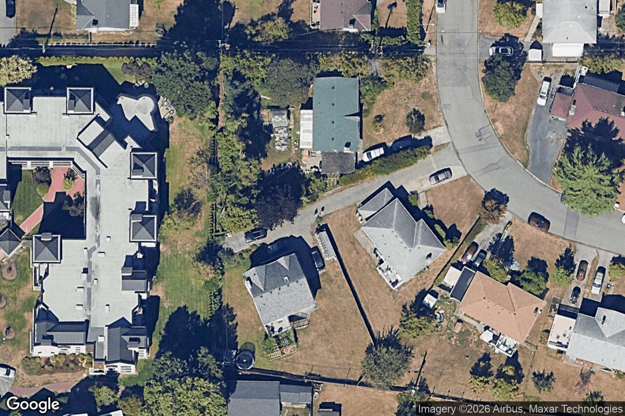 Aerial view of 306 – 3969 Shelbourne St, Saanich