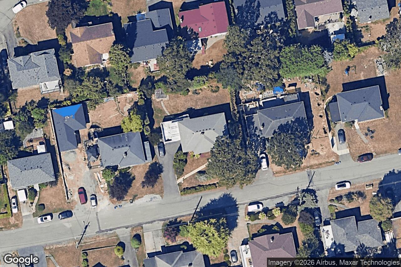 Aerial view of 1268 Garkil Rd, Saanich