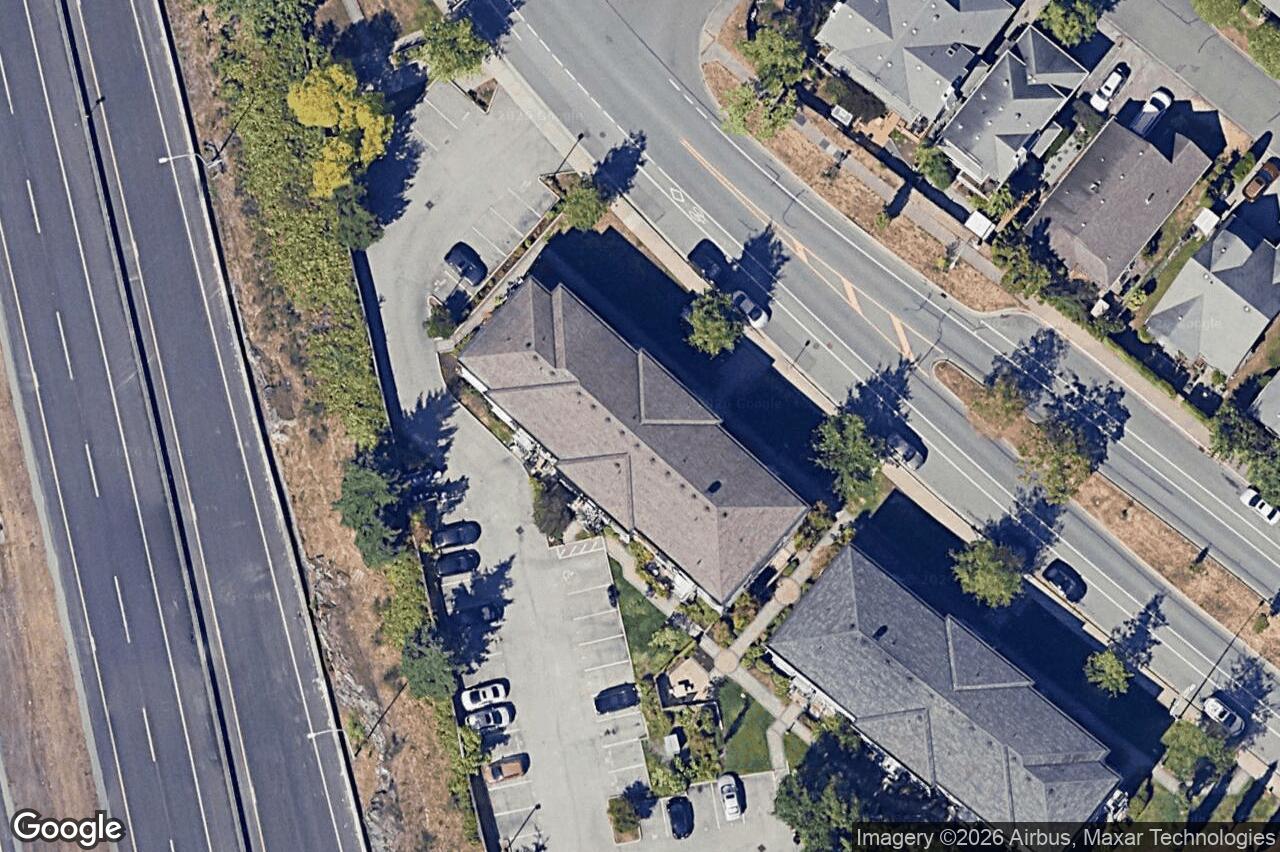 Aerial view of 303 – 4052 Douglas St, Saanich
