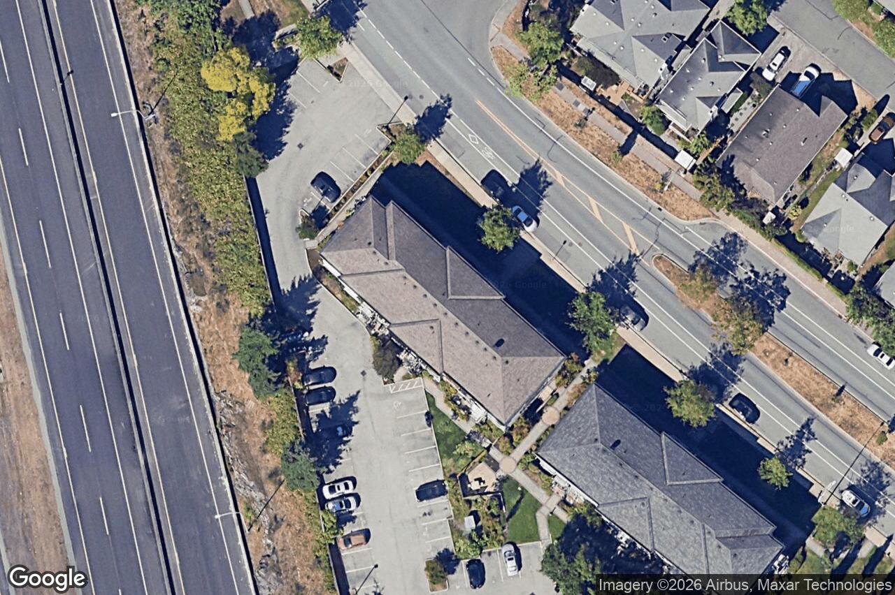 Aerial view of 105 – 4052 Douglas St, Saanich