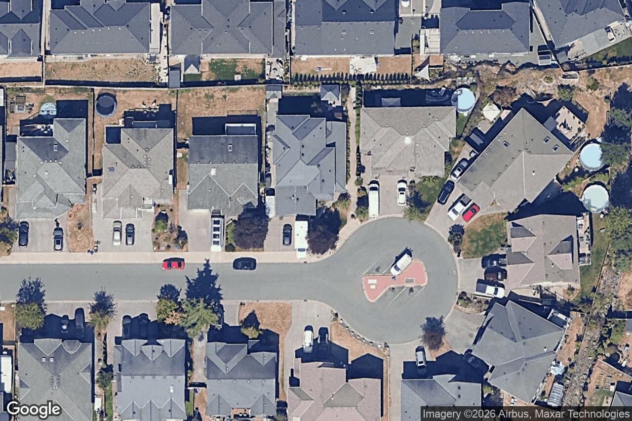 Aerial view of 832 Pintail Pl, Langford
