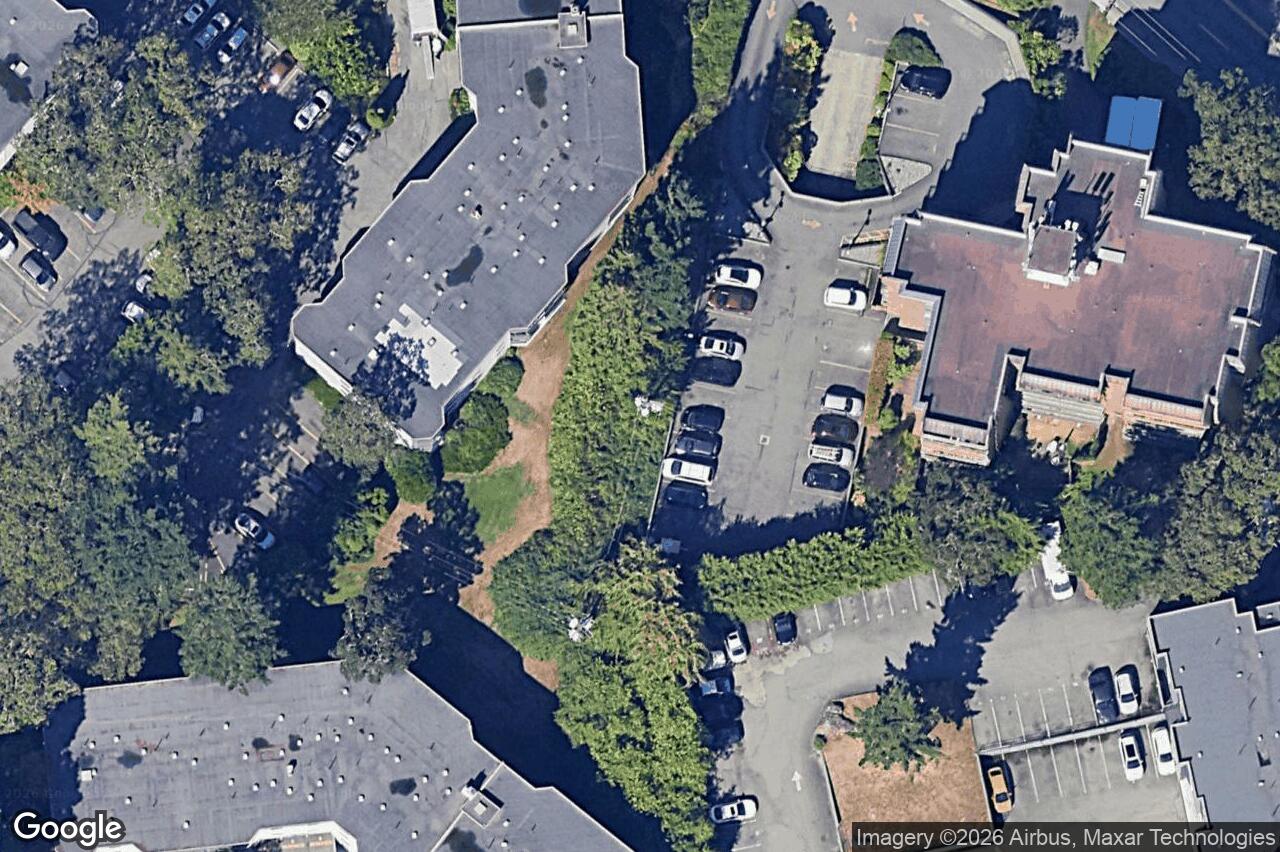 Aerial view of 604 – 4030 Quadra St, Saanich