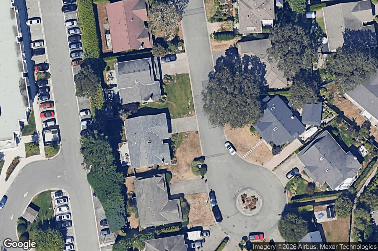 Aerial view of 3982 Bel Nor Pl, Saanich