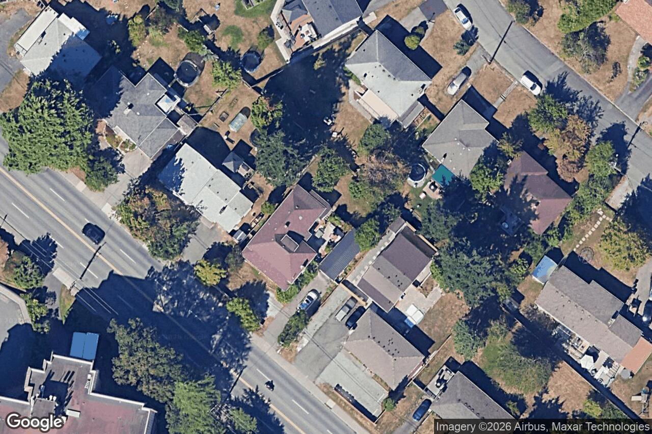 Aerial view of 4031 Quadra St, Saanich