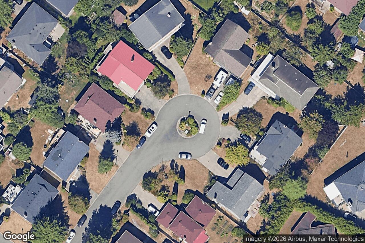 Aerial view of 4098 Orion Pl, Saanich