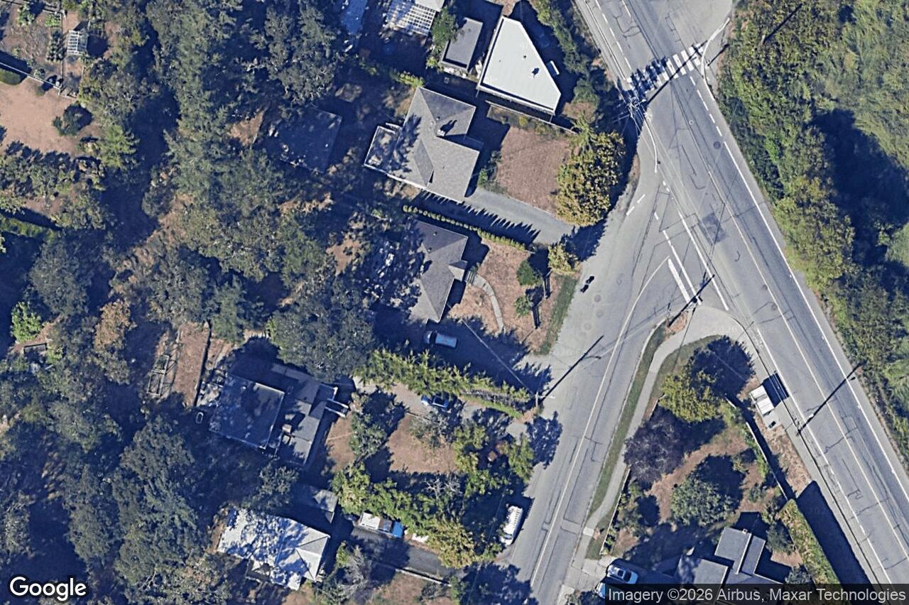 Aerial view of 4050 Grange Rd, Saanich
