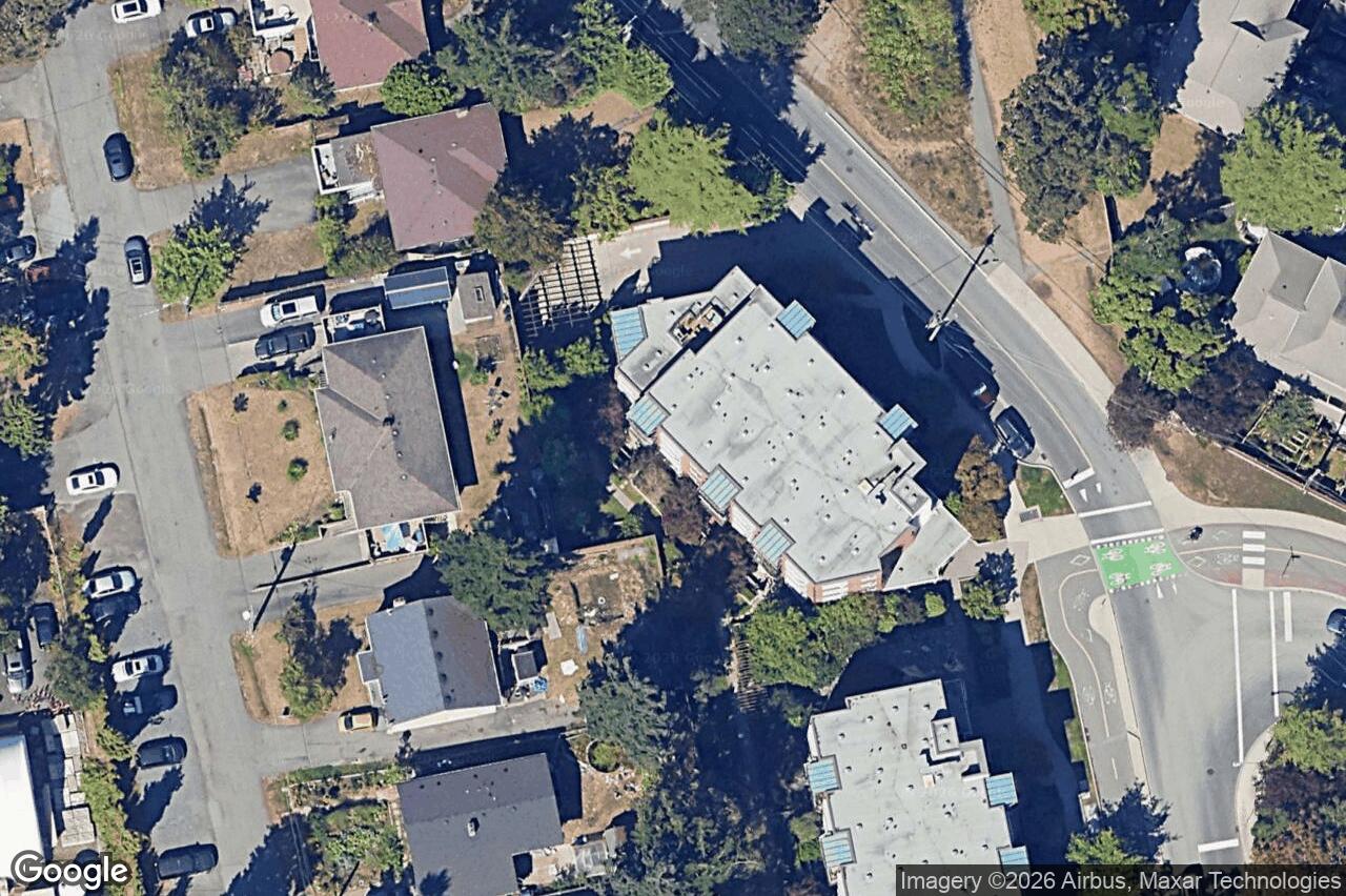 Aerial view of 304 – 4040 Borden St, Saanich