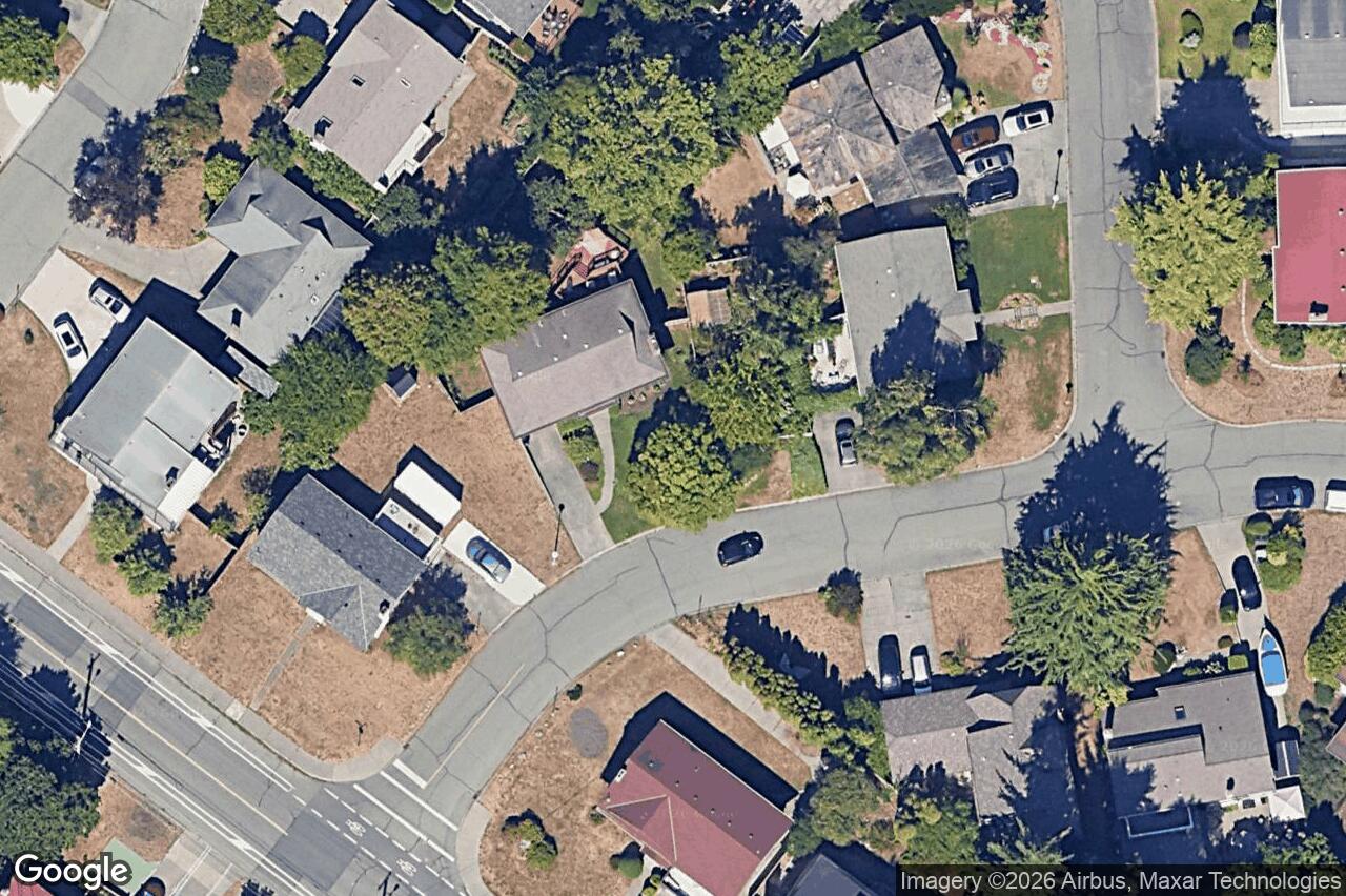 Aerial view of 3904 Lexington Ave, Saanich