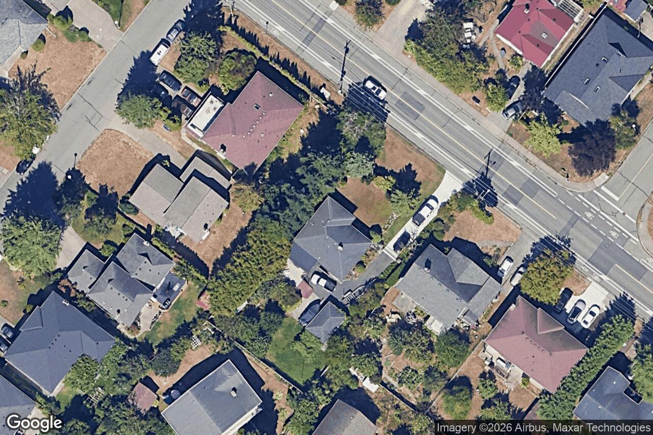 Aerial view of 4091 Dawnview Cres, Saanich