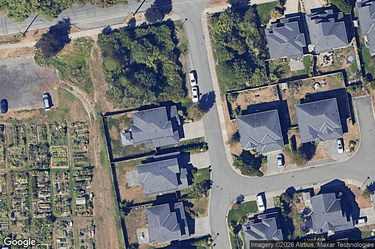 Aerial view of 4086 Copperridge Lane, Saanich