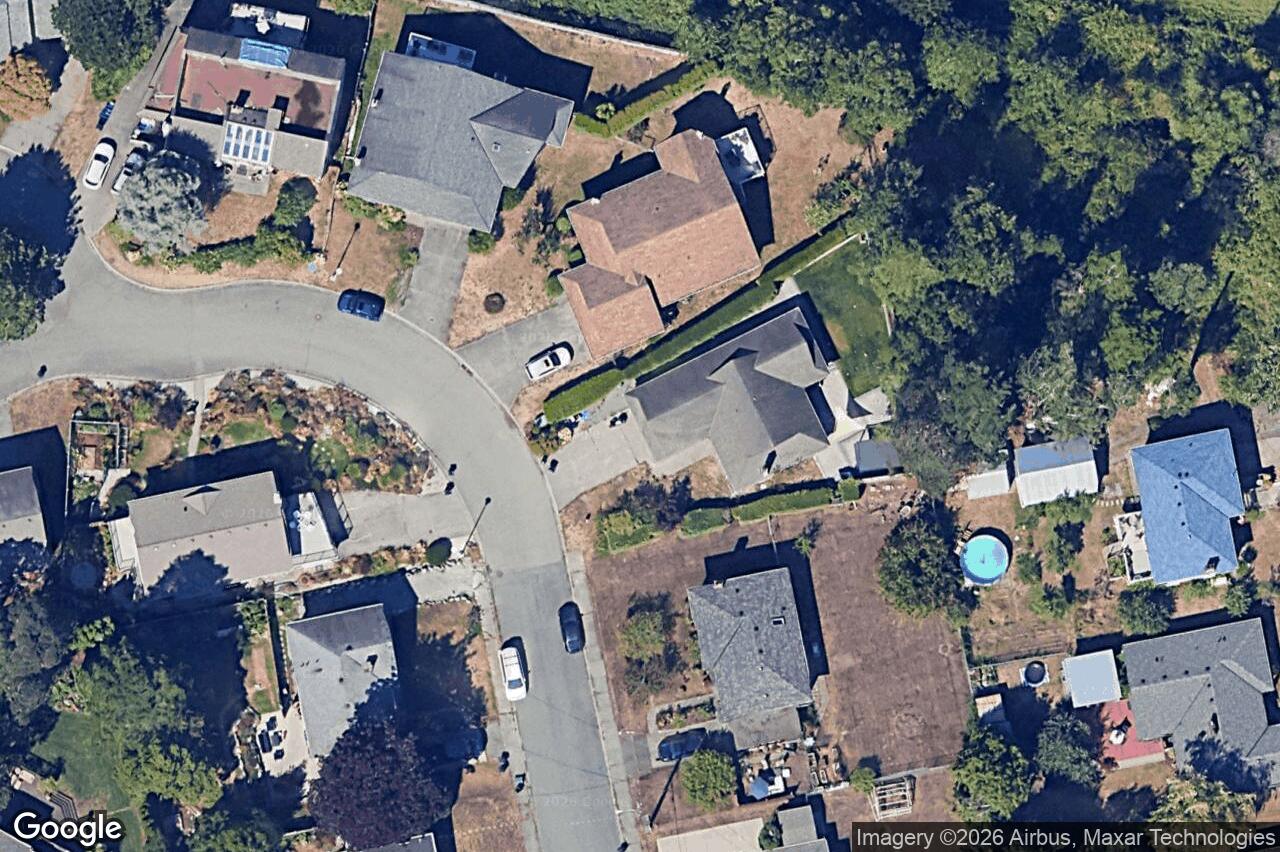 Aerial view of 4035 Century Rd, Saanich