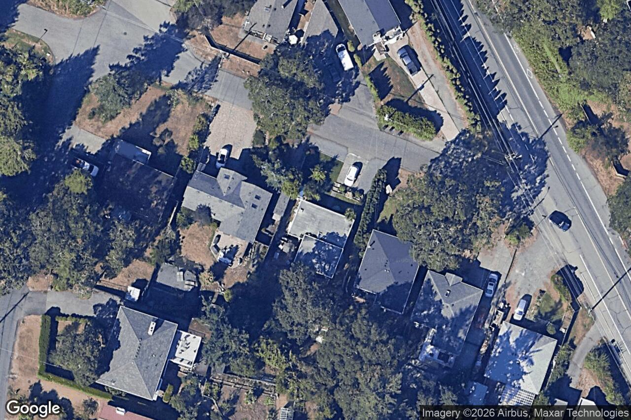Aerial view of 1051 Chesterfield Rd, Saanich