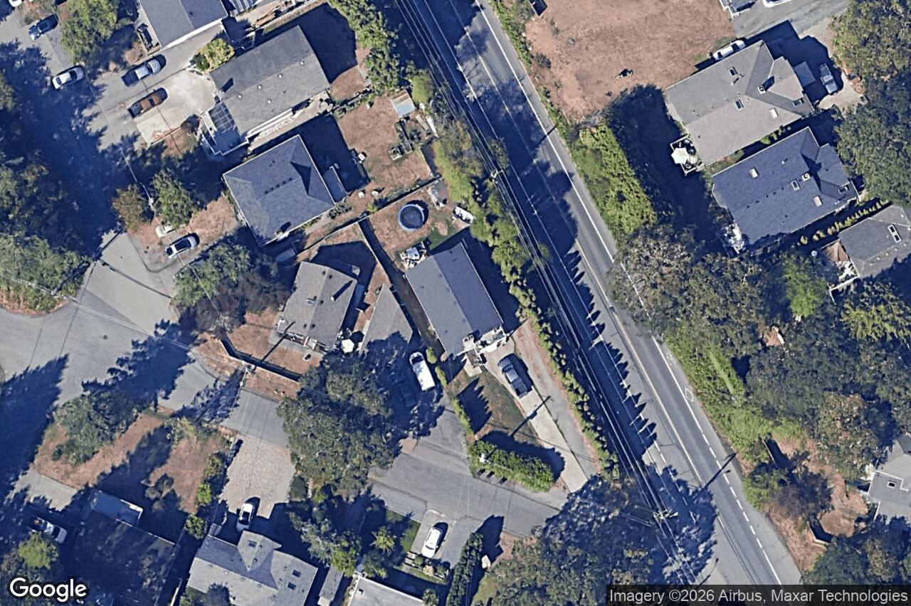 Aerial view of 1040 Chesterfield Rd, Saanich