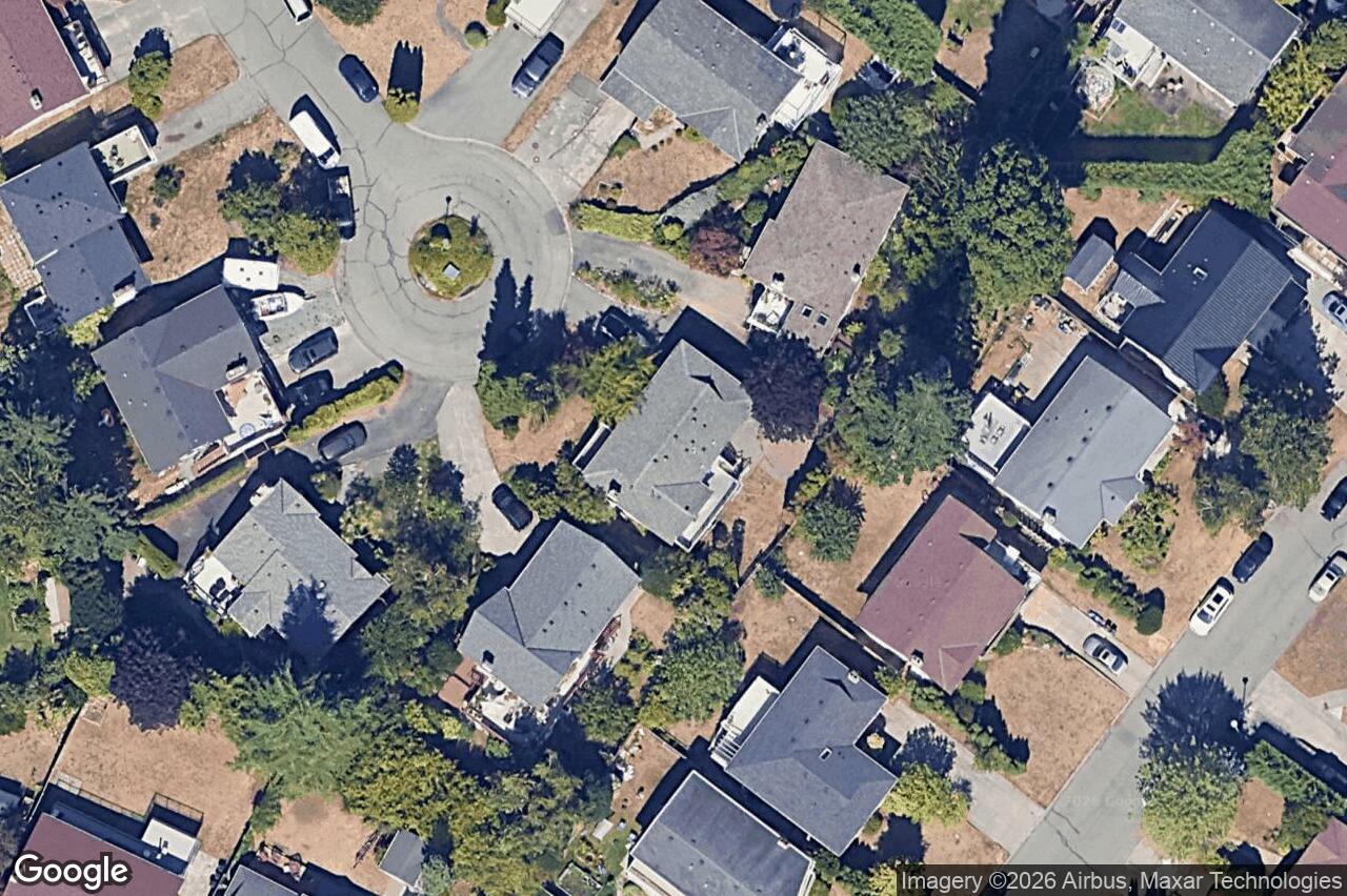 Aerial view of 4021 Hessington Pl, Saanich