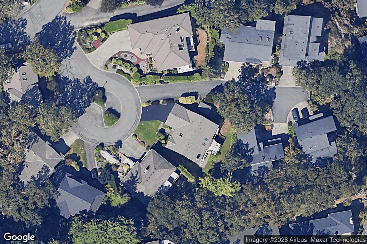 Aerial view of 4066 Nicholson Crt, Saanich