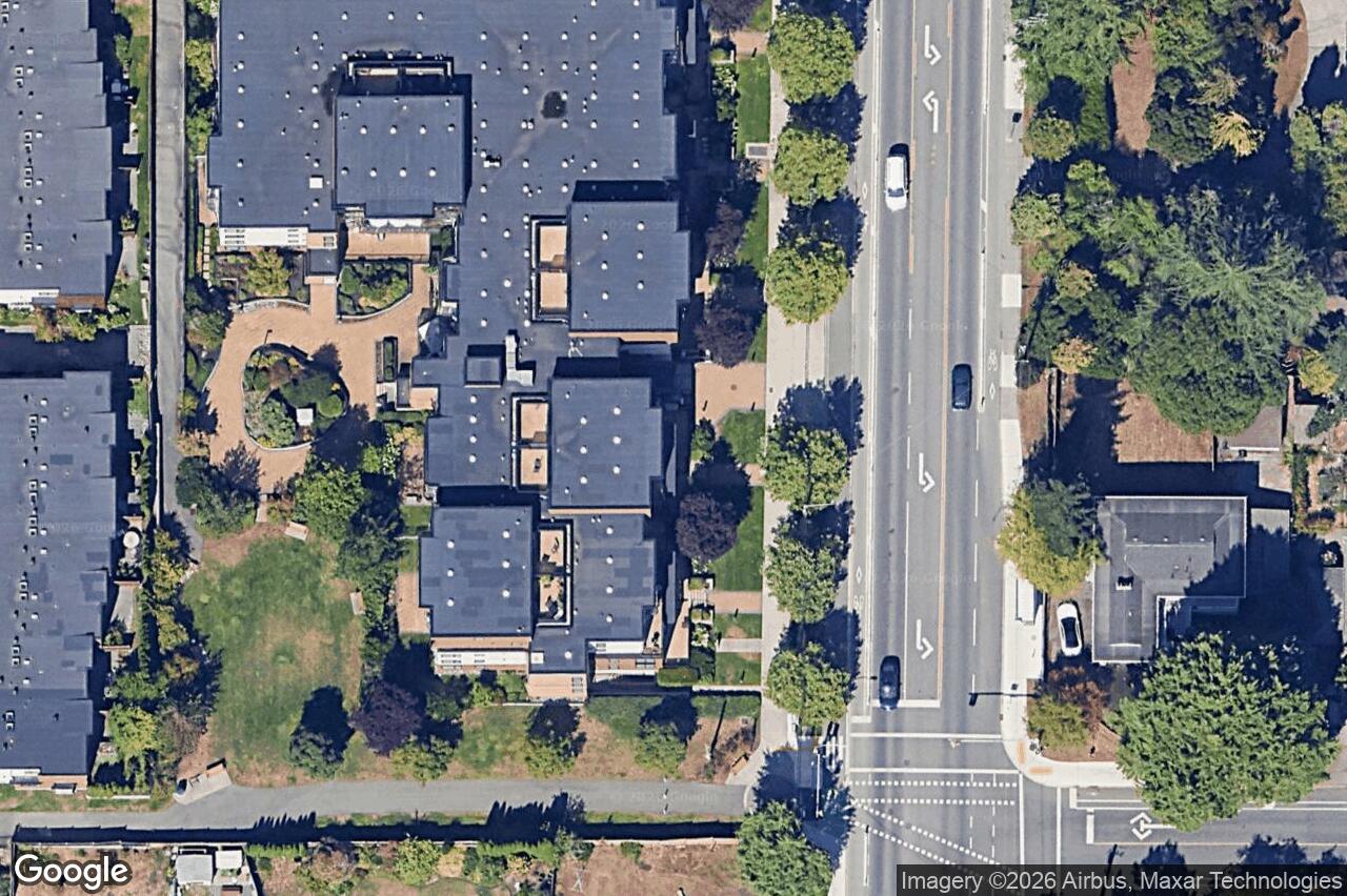 Aerial view of 208 – 4000 Shelbourne St, Saanich