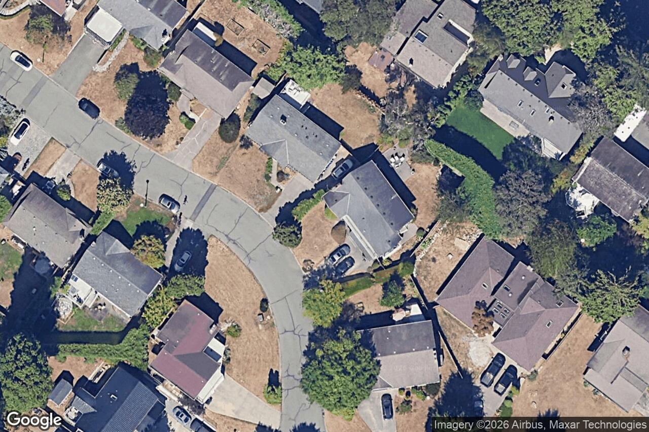 Aerial view of 2320 Hazelton Pl, Saanich