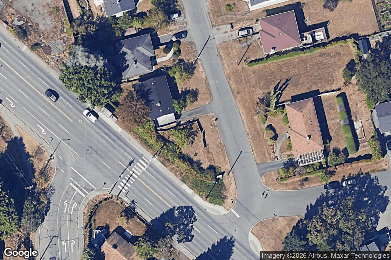 Aerial view of 1 – 4068 Tuxedo Dr, Saanich