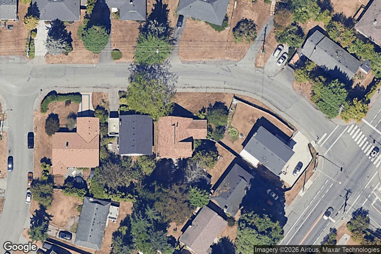 Aerial view of 1871 Fairburn Dr, Saanich