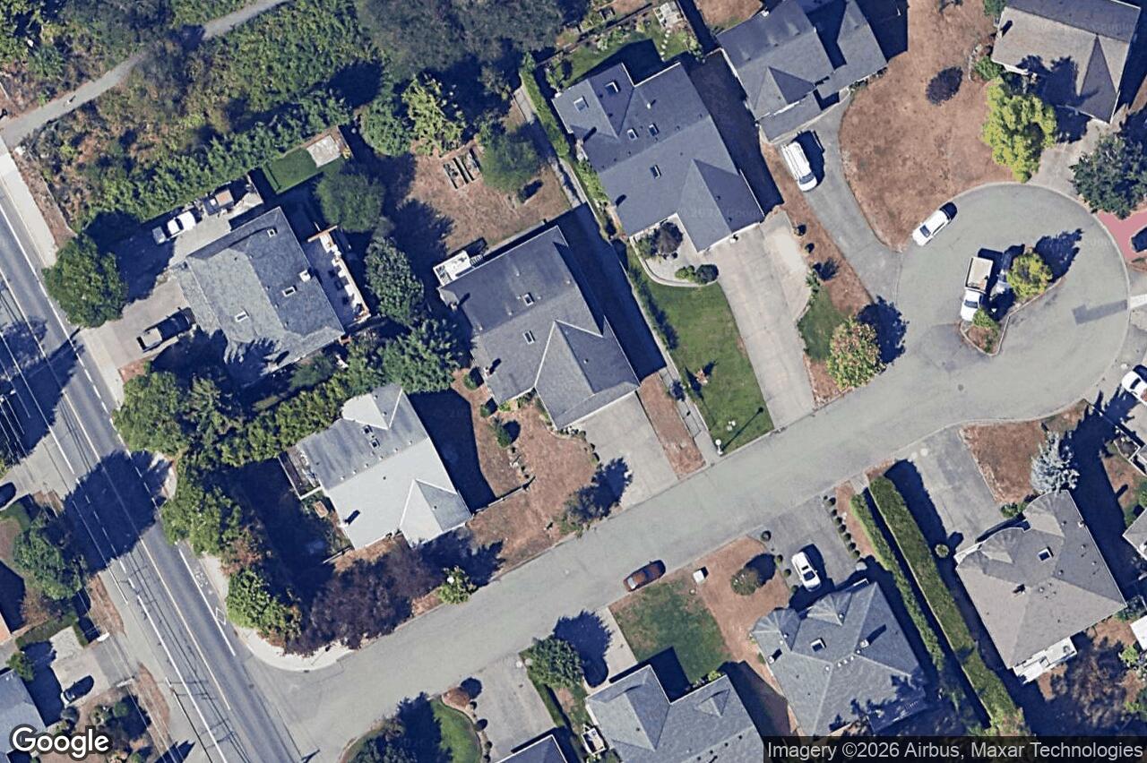 Aerial view of 994 Meadowview Pl, Saanich