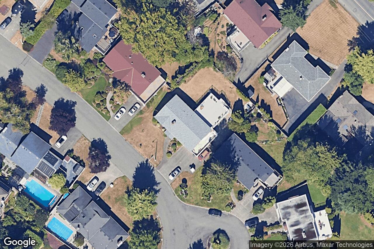Aerial view of 2294 Greenlands Rd, Saanich