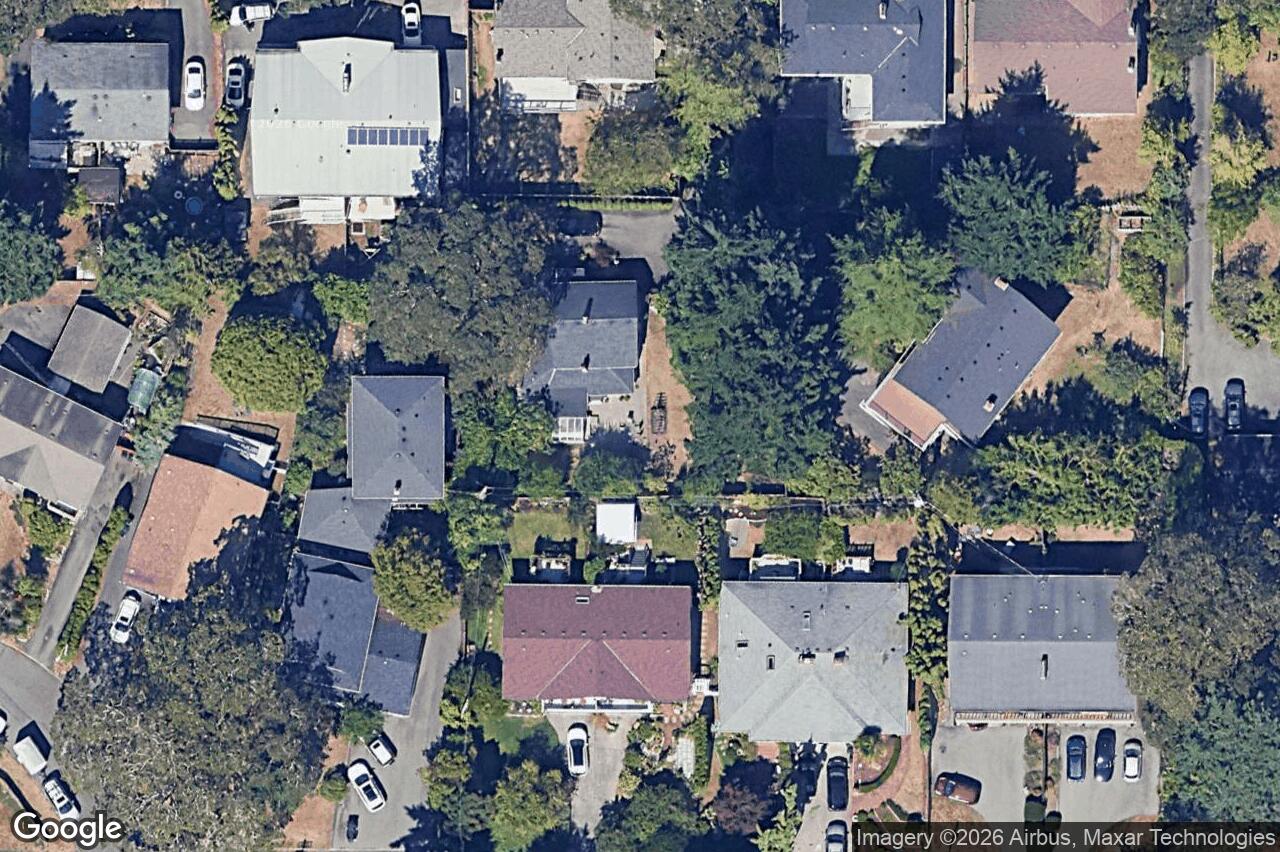 Aerial view of 1733 Feltham Rd, Saanich