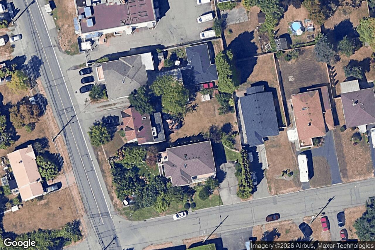 Aerial view of 4139 Carey Rd, Saanich