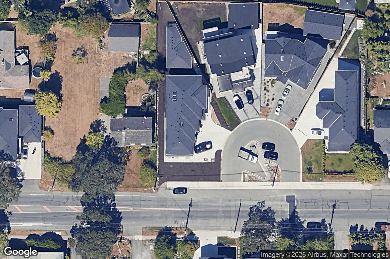 Aerial view of 1808 Feltham Rd, Saanich
