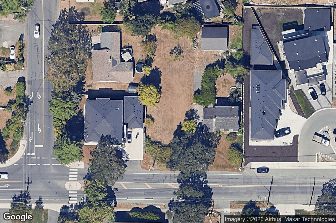 Aerial view of 1804 Feltham Rd, Saanich
