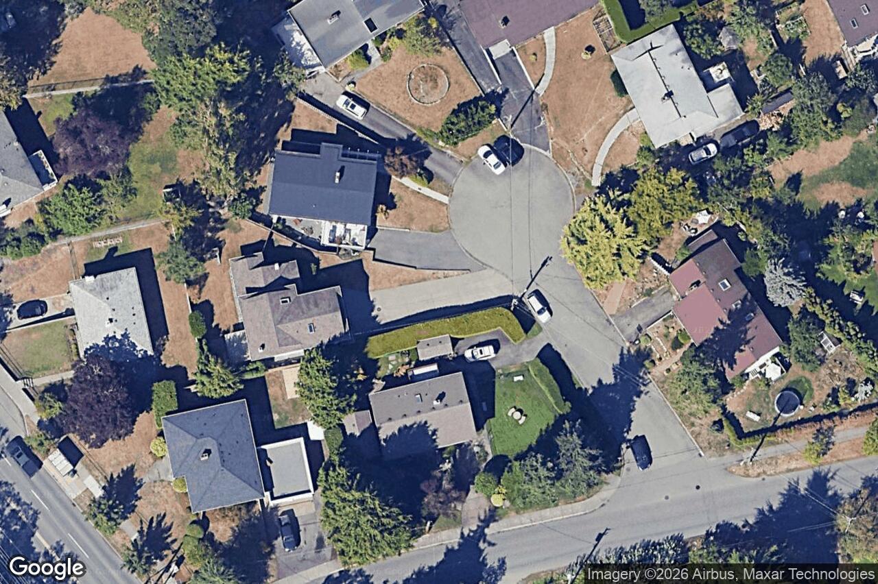Aerial view of 4120 Ambassy Pl, Saanich