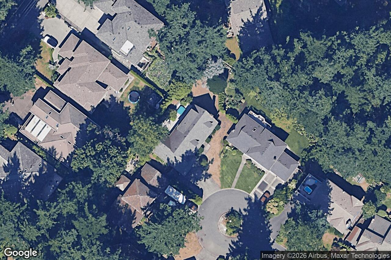 Aerial view of 2220 Tashy Pl, Saanich