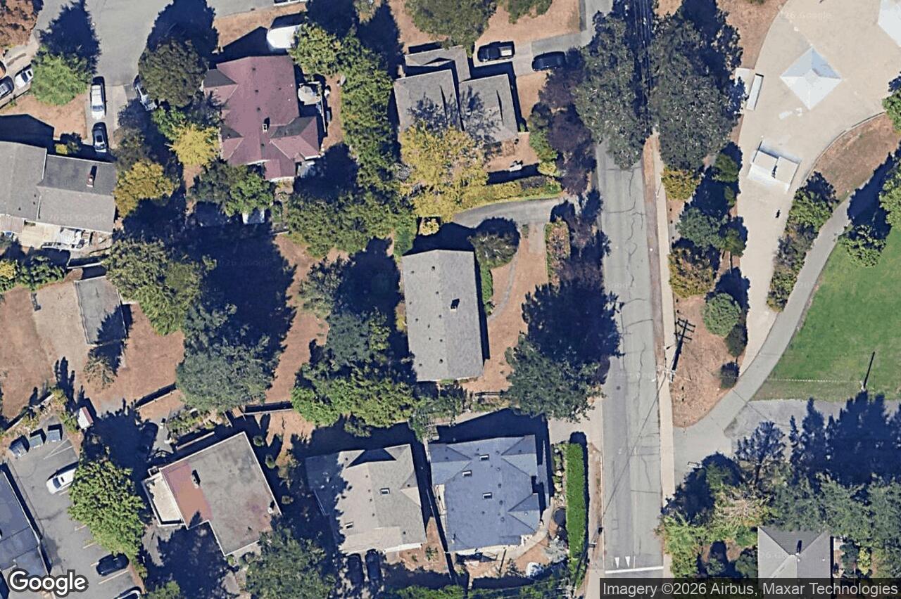 Aerial view of 4108 Torquay Dr, Saanich