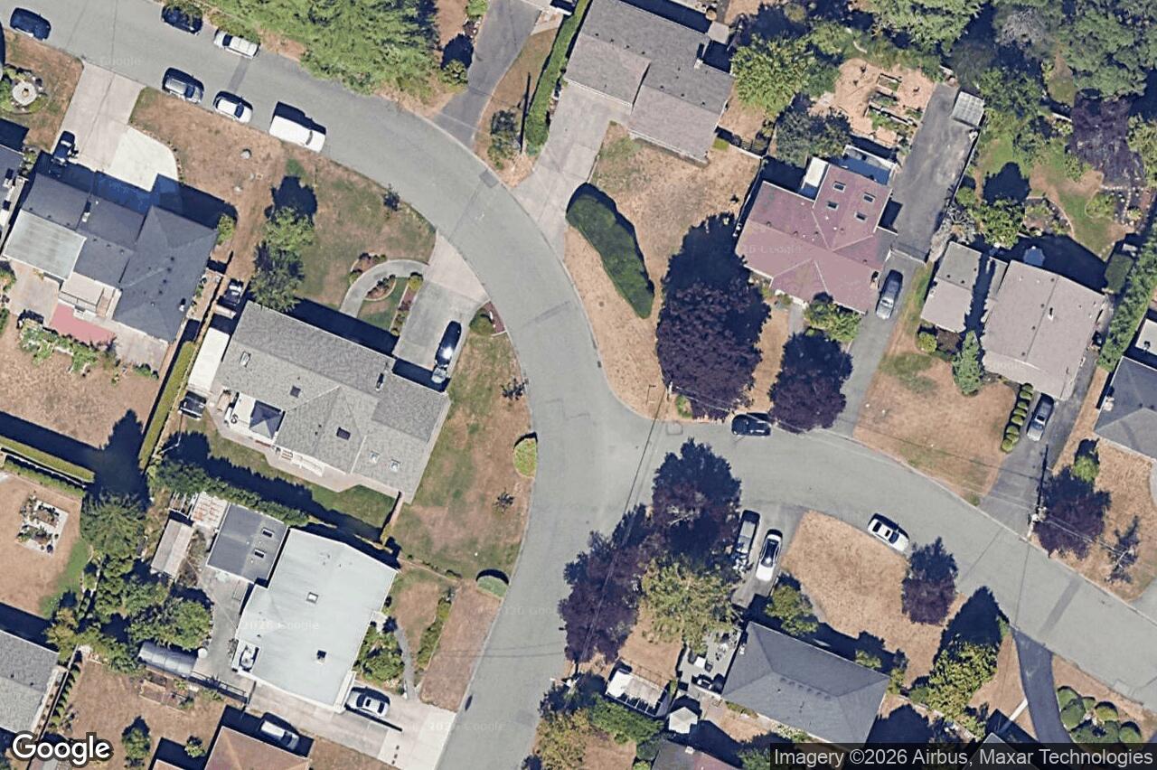 Aerial view of 4150 Longview Dr, Saanich