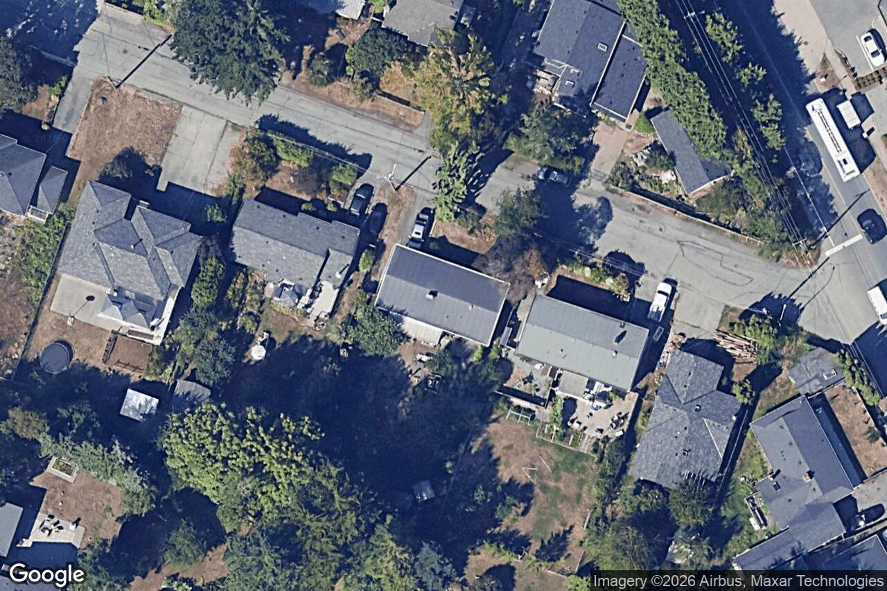 Aerial view of 2 – 1255 Dunsterville Ave, Saanich