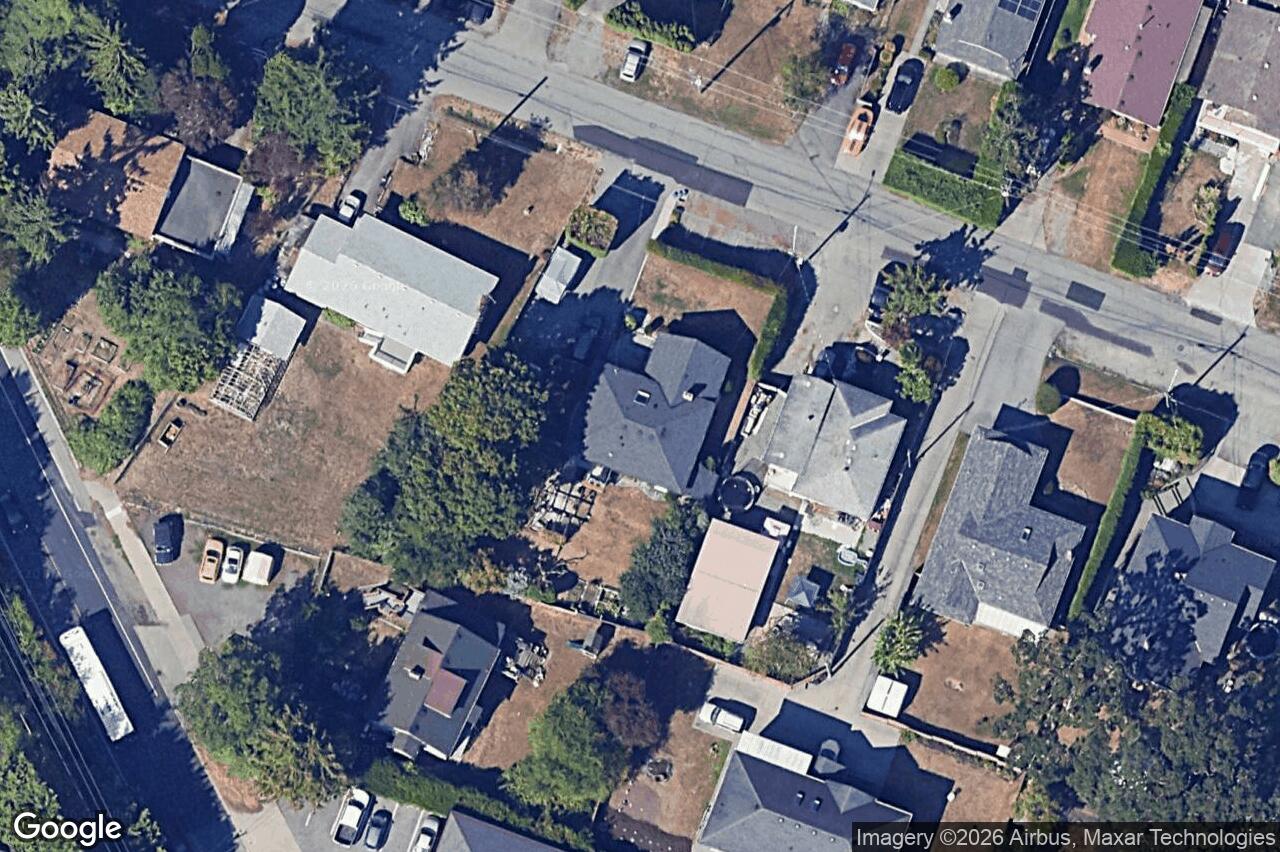 Aerial view of 1233 Roy Rd, Saanich
