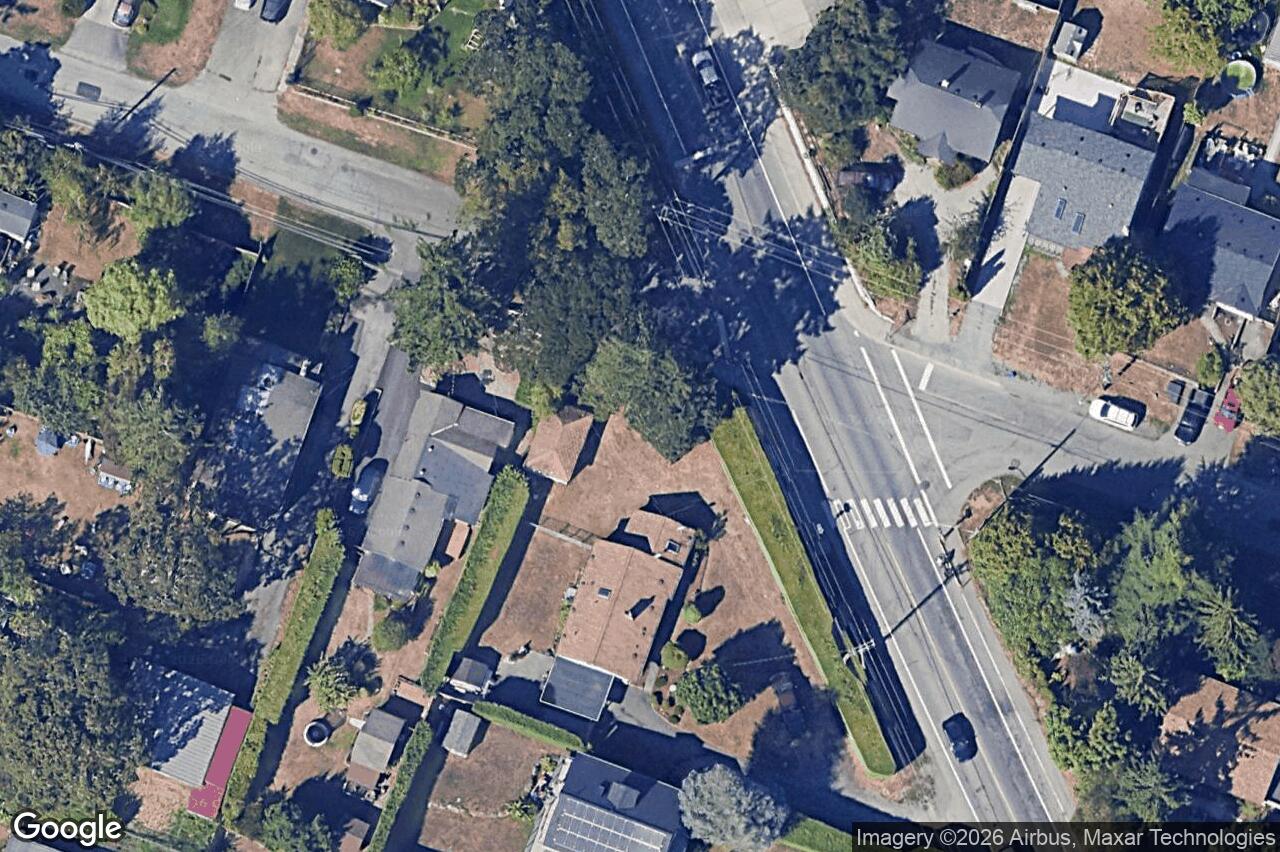 Aerial view of 4190 Interurban Rd, Saanich