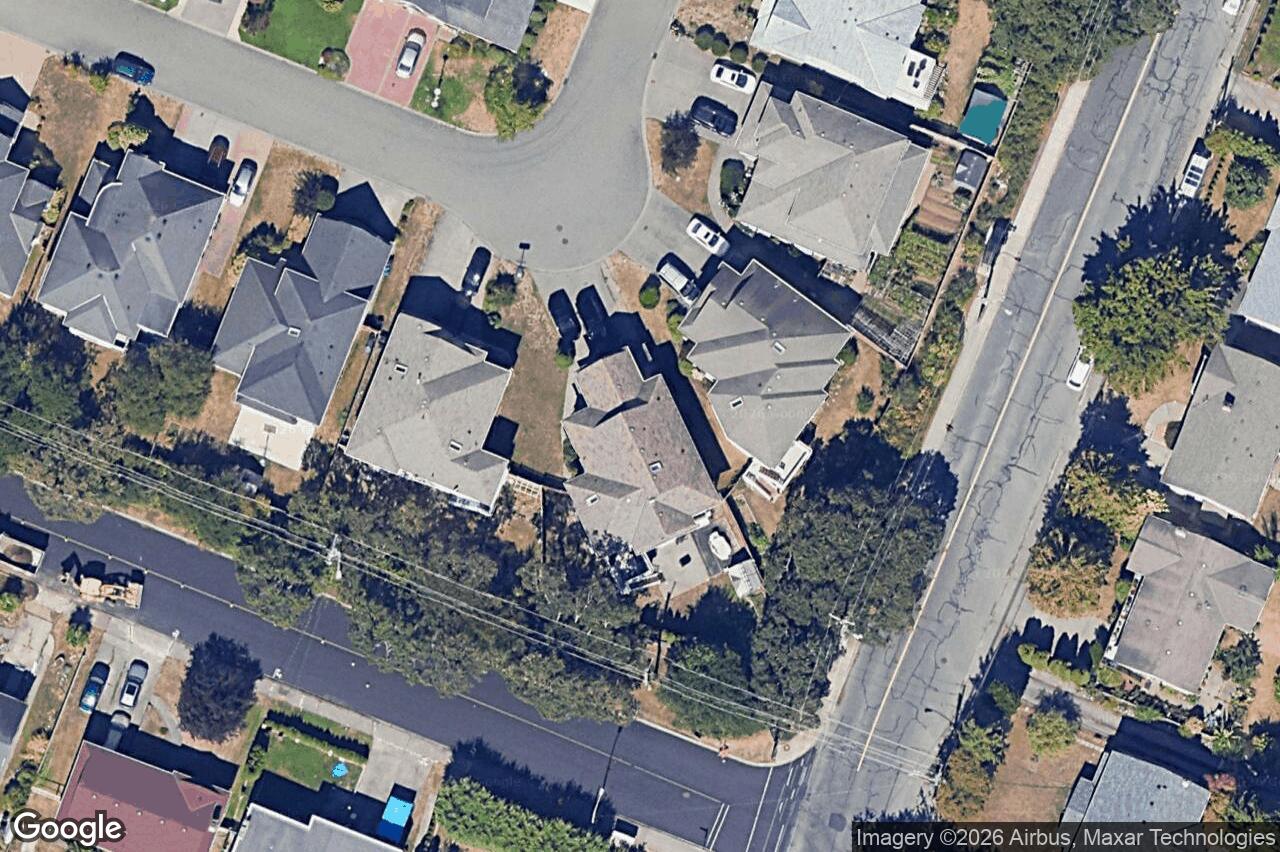 Aerial view of 1759 Mamich Cir, Saanich