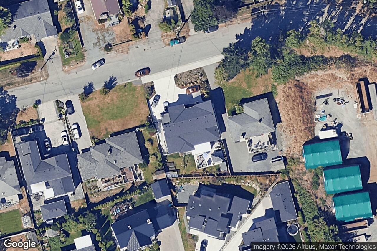 Aerial view of 927 Beckwith Ave, Saanich
