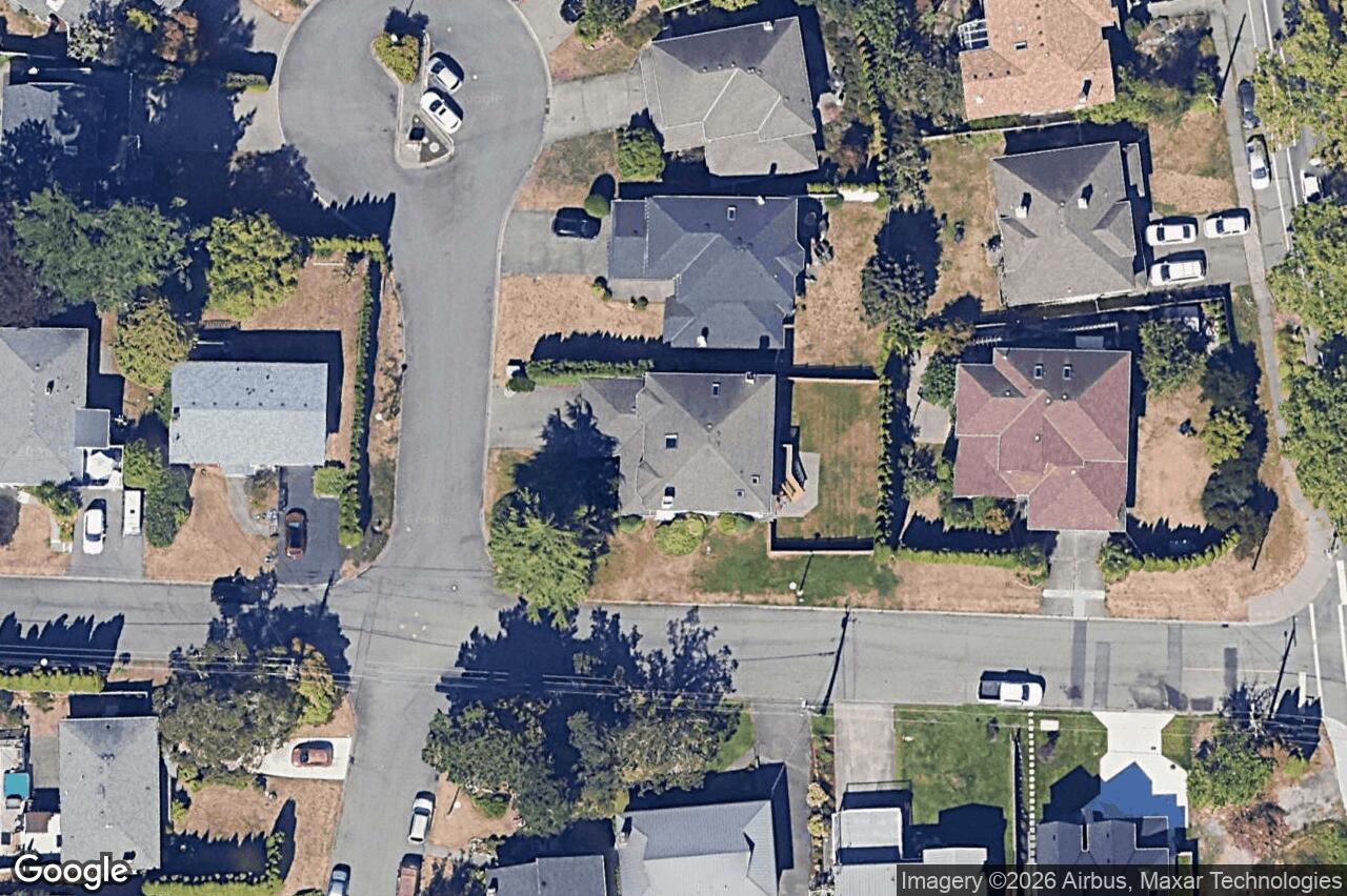 Aerial view of 4239 Arbordale Crt, Saanich
