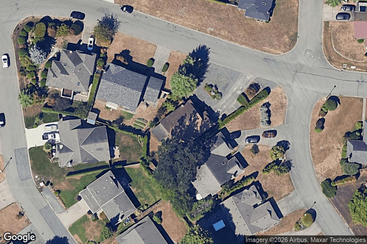 Aerial view of 4252 Panorama Dr, Saanich