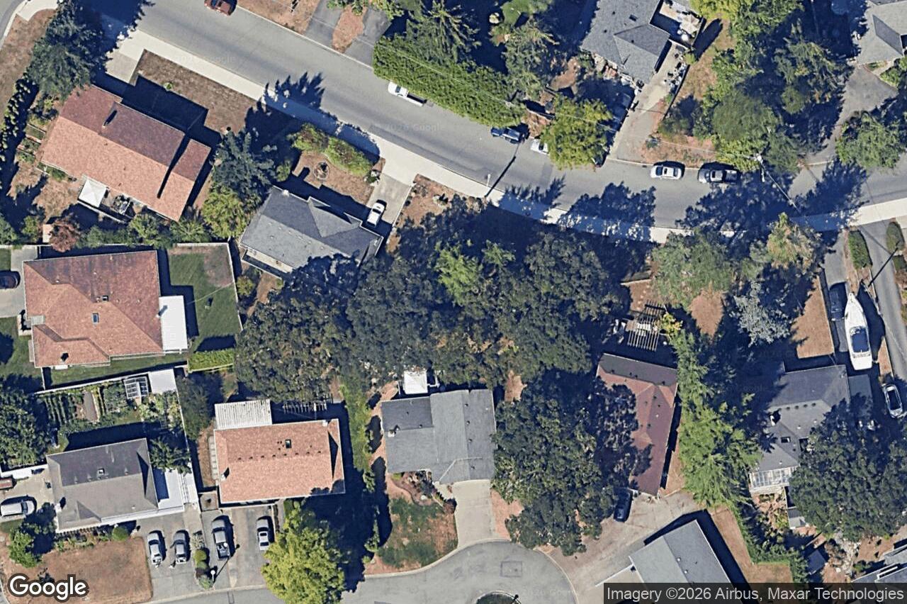 Aerial view of 4285 Caen Rd, Saanich