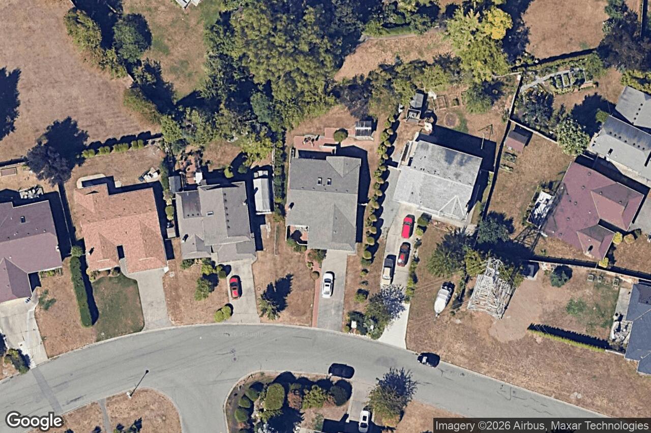 Aerial view of 4259 Panorama Dr, Saanich