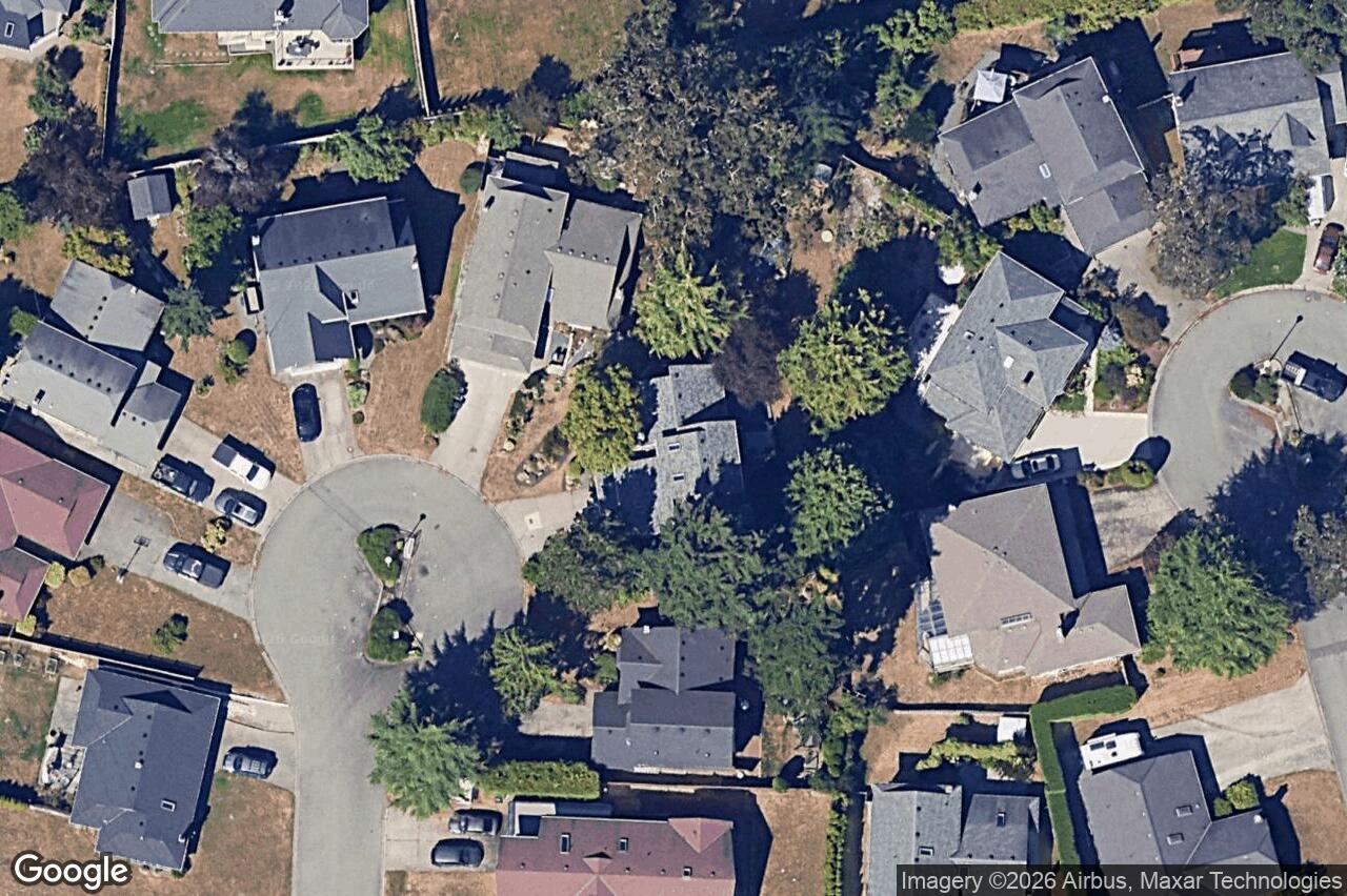 Aerial view of 4211 Leaf Hill Green, Saanich