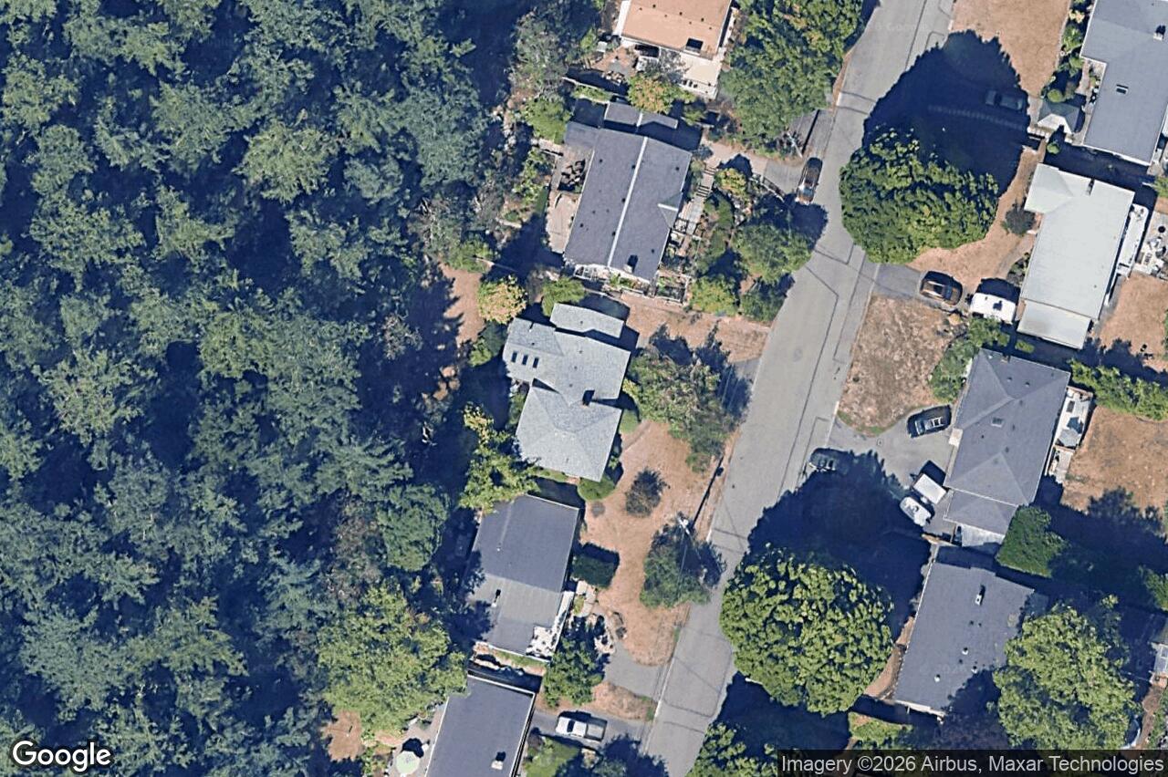 Aerial view of 4312 Parkside Cres, Saanich