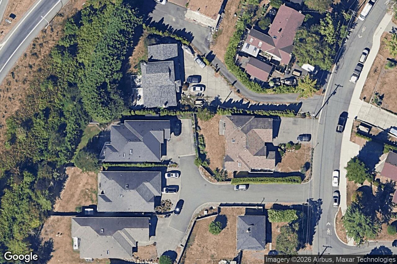 Aerial view of 808 Jagdeep Pl, Saanich