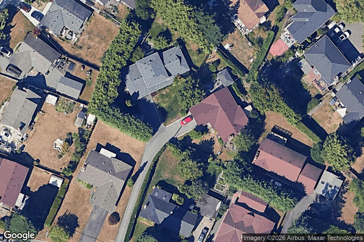 Aerial view of 4298 Caen Rd, Saanich