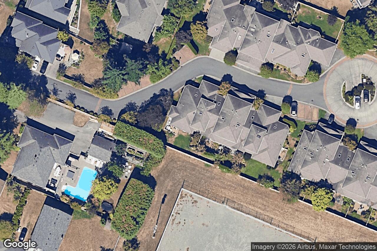 Aerial view of 16 – 4383 Torquay Dr, Saanich