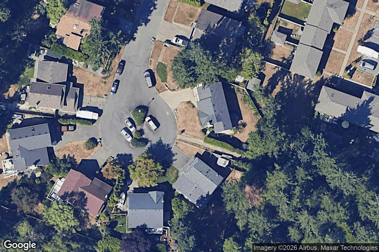 Aerial view of 4255 Moorpark Pl, Saanich