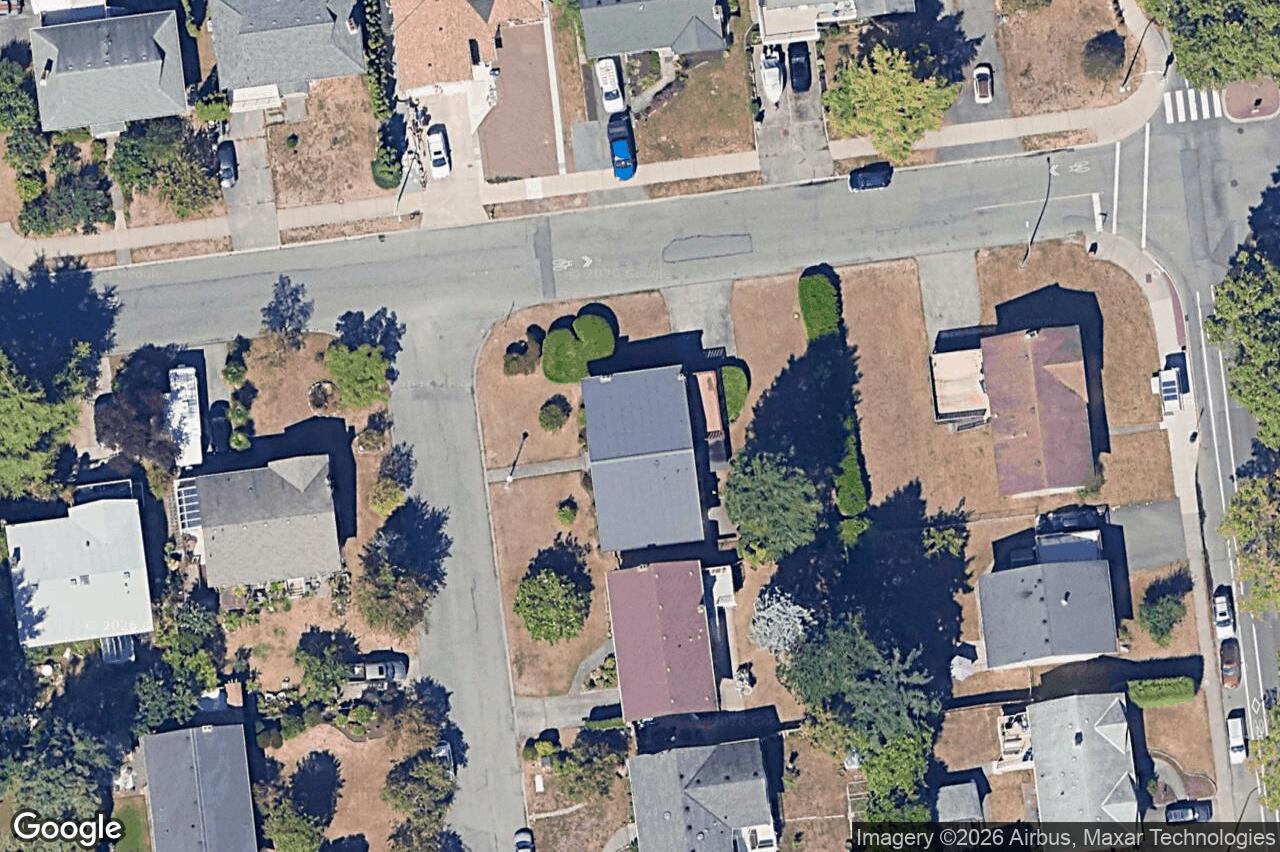 Aerial view of 4333 Ramsay Pl, Saanich
